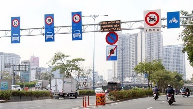 Ho Chi Minh City street (Photo: VNA)