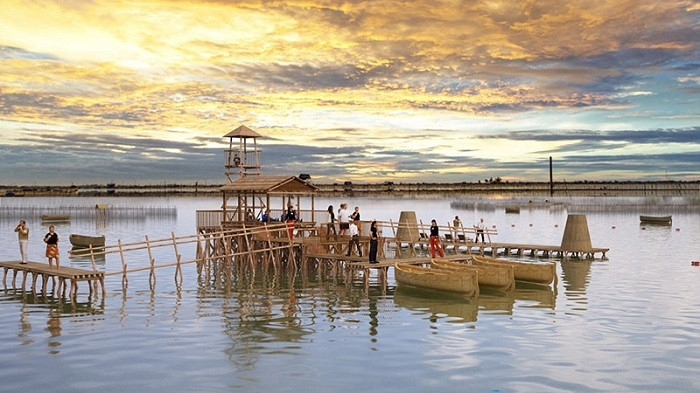 Con Toc has become an attractive tourist destination for tourists in recent years thanks to its pristine and poetic landscape. (Photo: dulichvietnam)