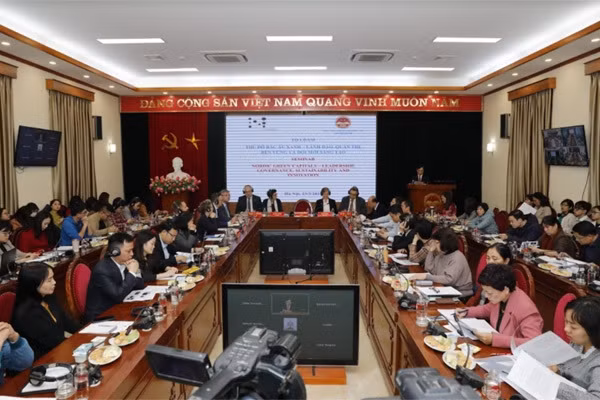 General view of the seminar. (Photo: Vietnamnet)