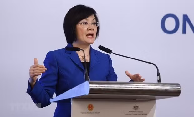 Ambassador Nguyen Nguyet Nga, Senior Advisor to the ASEAN 2020 National Secretariat and Vietnam’s representative at the ASEAN Women for Peace Registry (Photo: VNA)