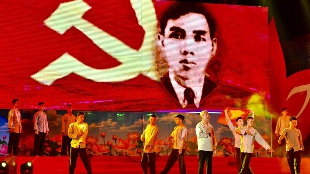A performance at the ceremony