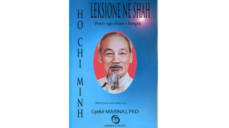 The cover of the Albanian version of President Ho’s ‘Prison Diary’ (Photo: vanvn.net)