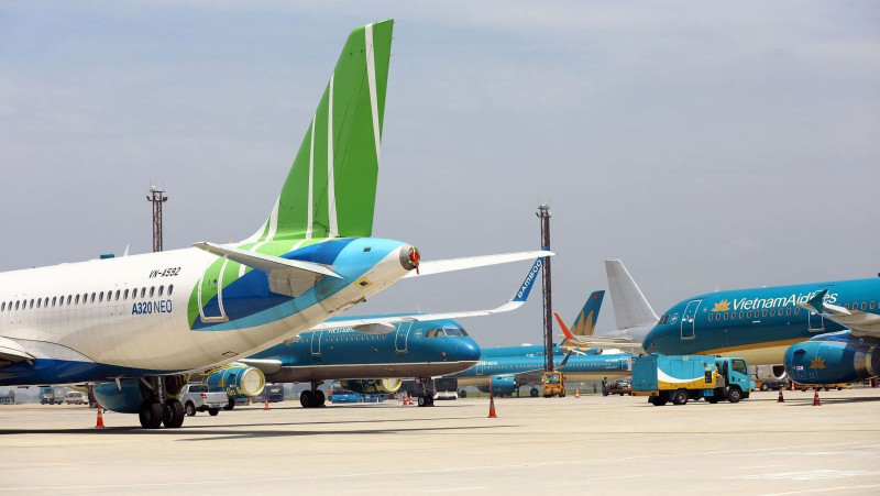 Vietnam is planning to re-open regular international flights. (Photo: VNA)