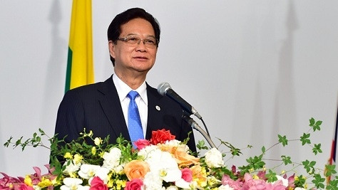 PM Nguyen Tan Dung addresses the MJS. (Credit: VGP)