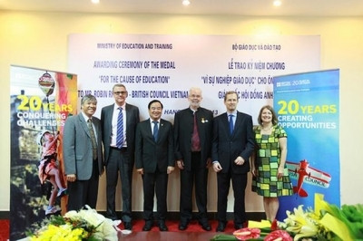 Mr. Rickard helped Vietnam become known among global education