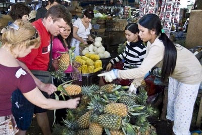 Russian visitors to Vietnam
