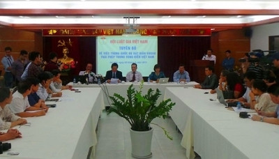 At the press conference held by the Vietnam Lawyers’ Association on May 9 in Hanoi