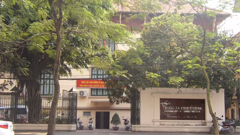 The headquarter of VINATOM in Hanoi