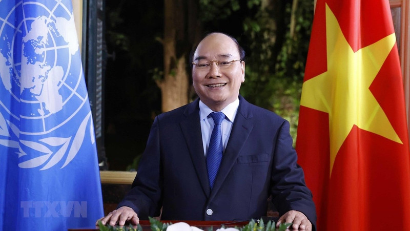 Vietnamese President Nguyen Xuan Phuc (Photo: VNA)