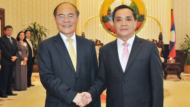 NA Chairman meets Lao Prime Minister in Vientiane
