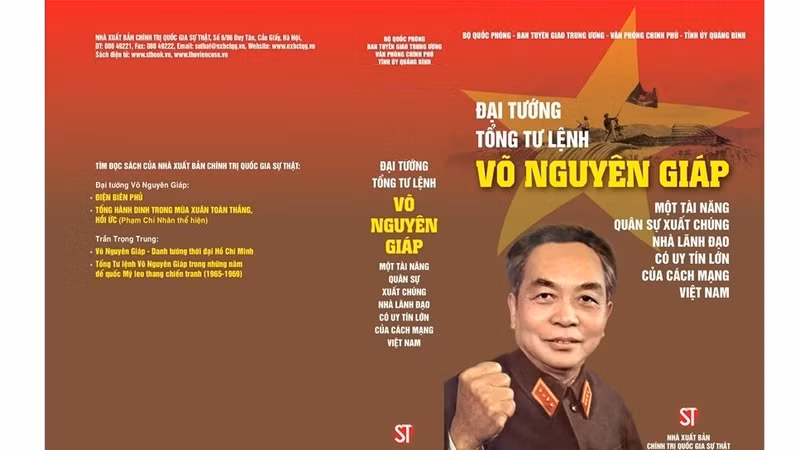 Along with a printed version, the Su That (Truth) National Political Publishing House has launched frea free e an electronic version of the valuable works on General Vo Nguyen Giap (Photo:VGP) 
