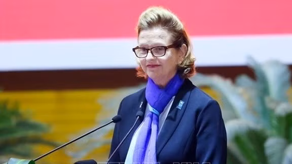 Caitlin Wiesen, UNDP Resident Representative in Vietnam (Photo: VNA)