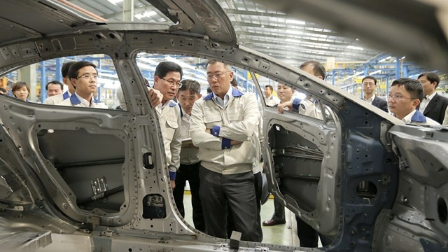 Korean investors have poured 70% of their total investment in Vietnam into the processing and manufacturing industry.