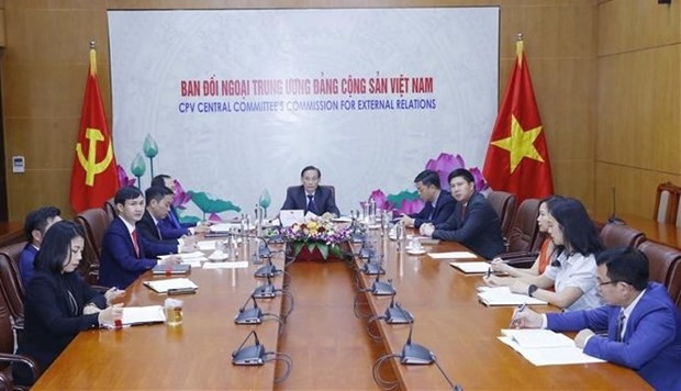 At the online meeting (Photo: VNA)