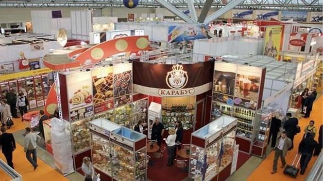 A corner of WorldFood Moscow 2019. (Photo: Mice.az)