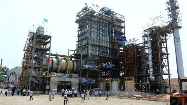 The Nam Son waste-to-energy complex, Soc Son district, Hanoi.