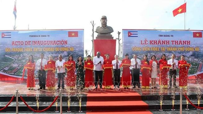 Delegates at the inauguration ceremony (Photo: VNA)