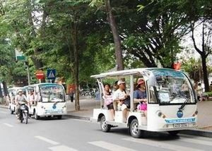 The cars are environmentally-friendly and make less noise than other vehicles.