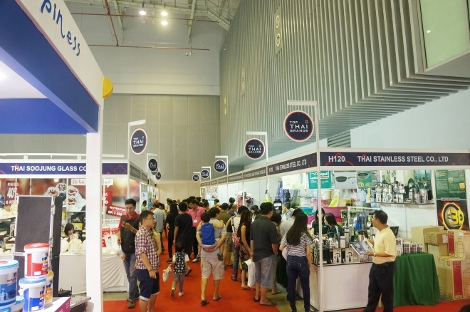 Top Thai-branded products displayed in HCM City