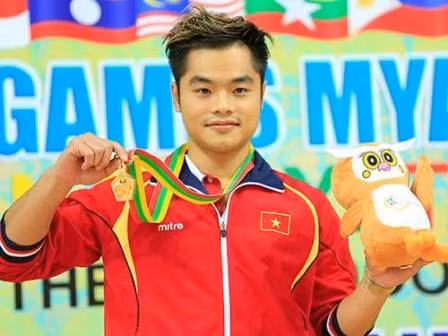 Quoc Khanh wins the fifth gold medal for the Wushu team