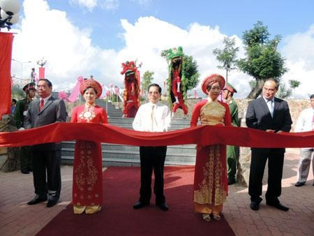 At the inaugural ceremony of complex commemorating late Prime Minister Vo Van Kiet