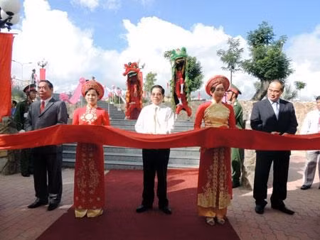 At the inaugural ceremony of complex commemorating late Prime Minister Vo Van Kiet