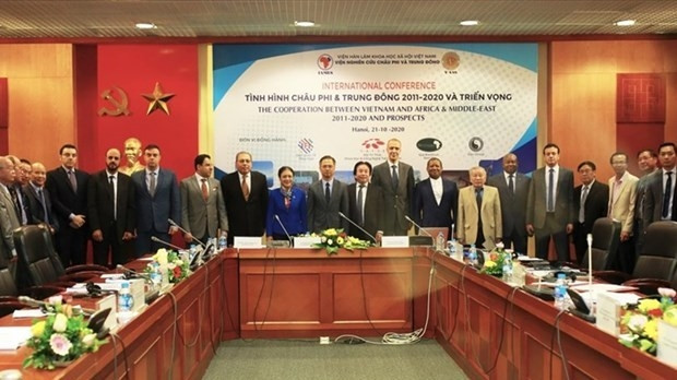 Delegates at the international conference (Photo: laodong.vn)