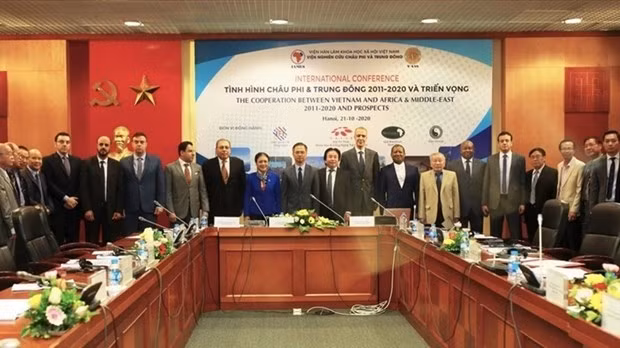 Delegates at the international conference (Photo: laodong.vn)