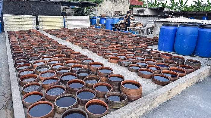 Sa Chau fish sauce - specialty condiment of Nam Dinh province (Photo: vietnamnet.vn)