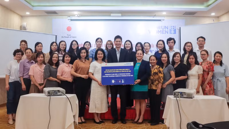 The launch of the project. (Photo: UN Women Vietnam)