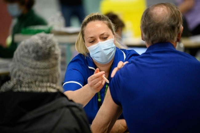 Britain hopes to vaccinate the four most at-risk categories - encompassing roughly 14 million people - by the middle of February. (Photo: AFP)