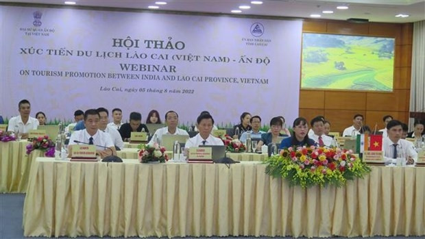  Webinar promotes Lao Cai - India tourism cooperation (Photo: VNA) 