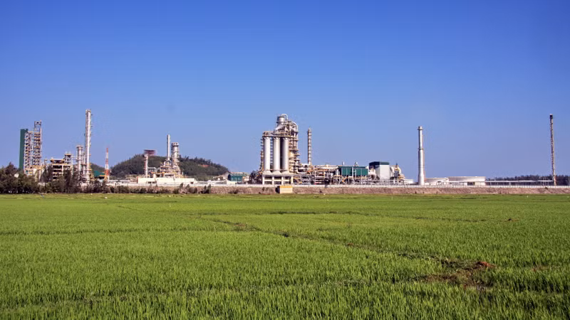 This is the second consecutive year that Dung Quat has been named on the list of the top 10 green and friendly plants 