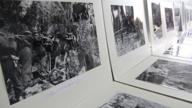 Precious photos and historical documents on the legendary Ho Chi Minh Trail in Laos will be presented to the public. (Credit: NDO)