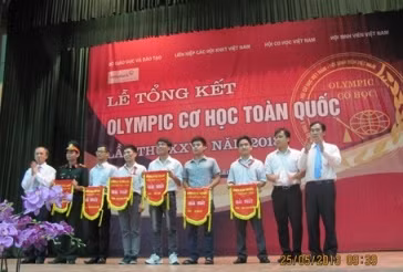 At the awards ceremony