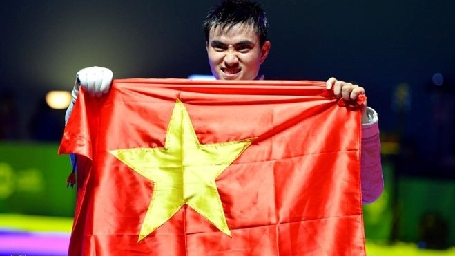 Fencer Vu Thanh An
