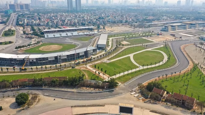 The track for the F1 Vietnam GP 2020, Hanoi Street Circuit, has been completed after over 11 months of construction.