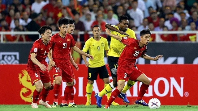 Vietnam beat Malaysia 2-0 in their Group A clash at My Dinh Stadium on November 16. (Photo: AFF Suzuki Cup)
