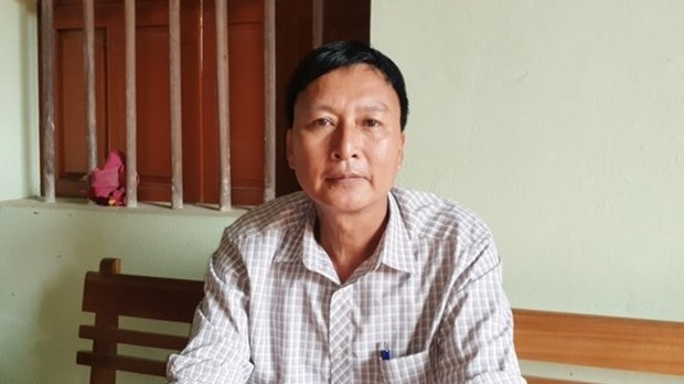 Nguyen Huu Hien, President of the War Veterans Association in Thanh Hoa commune, Thanh Chuong district, the central province of Nghe An (Photo: VNA)