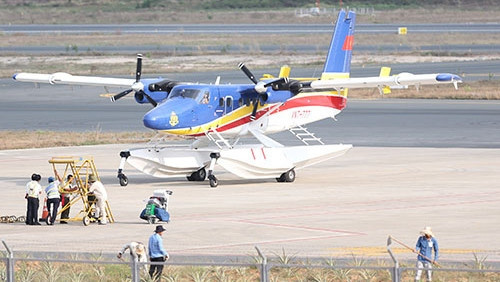 Vietnam’s hydro aircraft joins the search