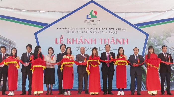 At the inaugural ceremony. (Photo: baohanam.com.vn)