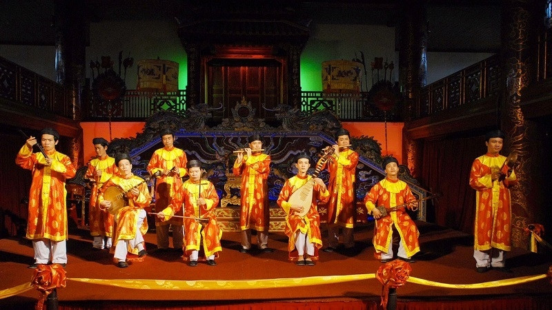 Performing arts with traditional musical instruments.
