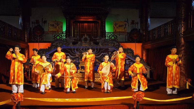 Performing arts with traditional musical instruments.