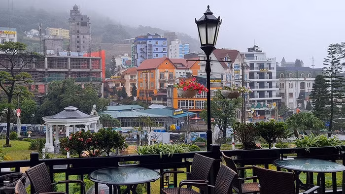 A corner of Tam Dao tourist area. (Photo: NDO)