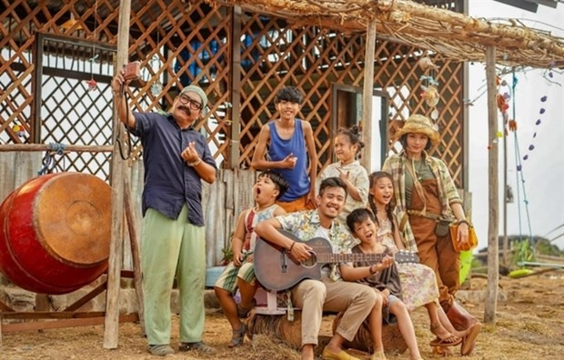 A scene from 'Anh Thay Ngoi Sao' (My Teacher) by director Nguyen Duc Thinh. (Photo courtesy of the producer)