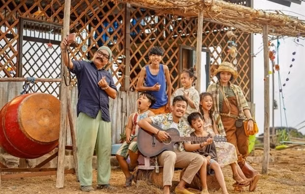 A scene from 'Anh Thay Ngoi Sao' (My Teacher) by director Nguyen Duc Thinh. (Photo courtesy of the producer)