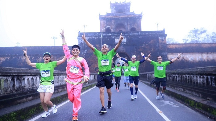 Racers at the event (Photo: VnExpress Marathon Hue 2020)