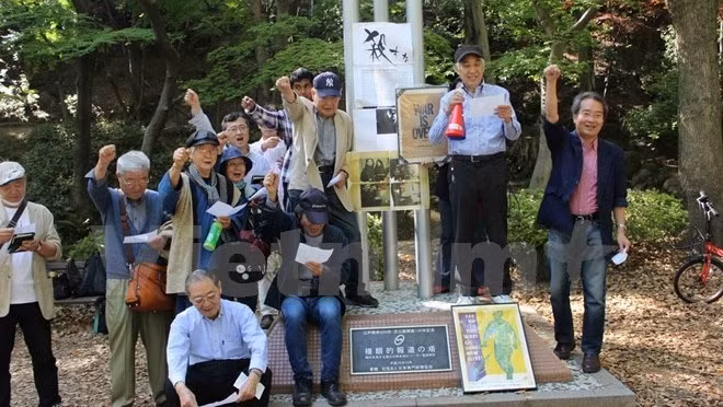 Japanese who joined the Beheiren movement 50 years ago.
