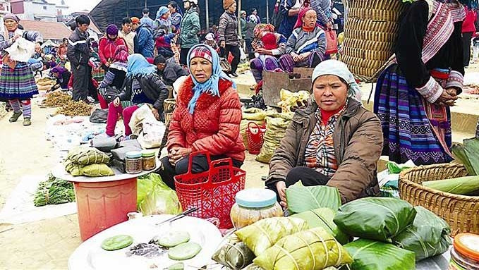Banh giay of Nung ethnic people in Lao Cai