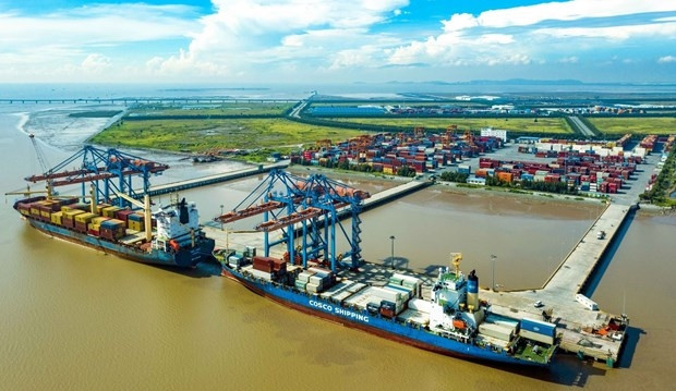 Vietnam posts 764 million USD in trade surplus in 7 months (Photo: VNA) 